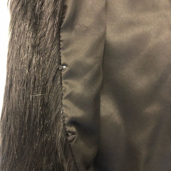 ChicWish Faux Fur Black vest Sz S - Picture 4 of 5